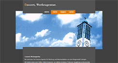 Desktop Screenshot of bossert-werbeagentur.de